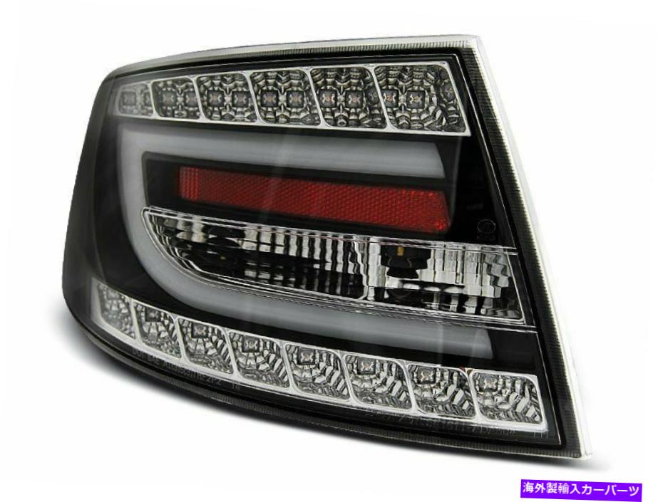 USテールライト Baglygter Til Audi A6 4F C6セダン04-08 Sort LED 6ピン6ピングラティスフォーサンデルスL Baglygter til AUDI A6 4F C6 Sedan 04-08 Sort LED 6 PIN 6PIN Gratis forsendelse L【並行輸入品】