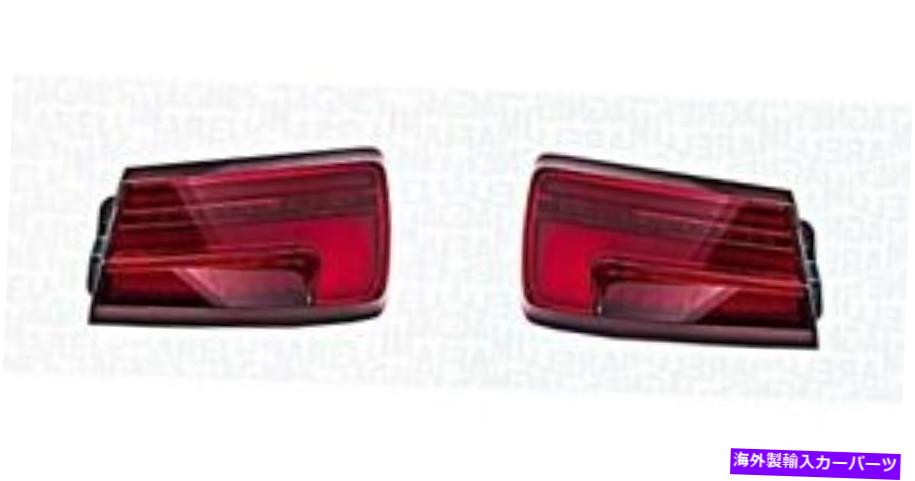 USテールライト Audi A3 8V S3 8V5945092 8V5945091 Magneti Marelliのための外側リアライトペアLED Outer Rear Light Pair LED For AUDI A3 8V S3 8V5945092 8V5945091 MAGNETI MARELLI【並行輸入品】
