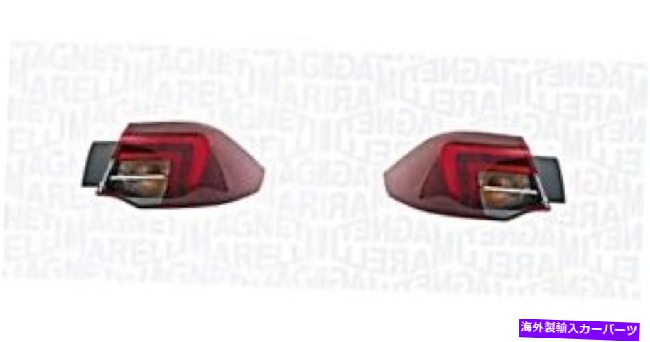USテールライト Vauxhall Opel Mk IIのInsignia B 39125832のための外側の後部ライトペアLED Outer Rear Light Pair LED For VAUXHALL OPEL Mk II Insignia B 39125832 39125831【並行輸入品】