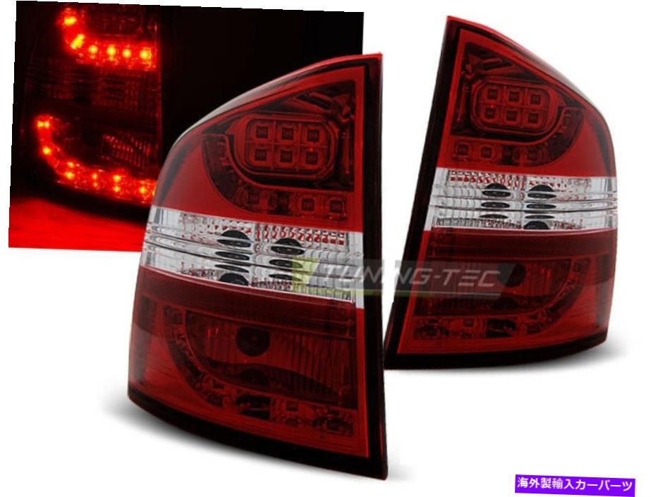 USテールライト Takavalot Skoda Octavia 2 II Kombi 04-Punainen Valkoinen LED LDSK03WL Xino US Takavalot SKODA OCTAVIA 2 II Kombi 04-Punainen Valkoinen LED LDSK03WL XINO US【並行輸入品】