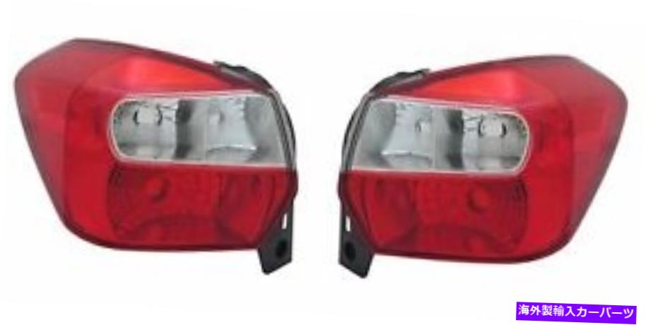 USテールライト 12-16 Subaru Imperza Hatch 13-17 XVクロスストレック Left and Right Side Taillight For 12-16 Subaru Impreza Hatch 13-17 XV Crosstrek【並行輸入品】
