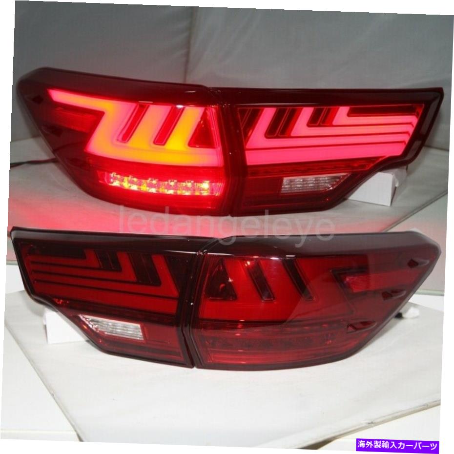 USテールライト 2015-2017年Ty Highlander Kluger LEDストリップテールライトランプレッドWHV2 For 2015-2017 Year TY Highlander Kluger LED strip tail lights lamps Red WHV2【並行輸入品】｜Us Custom Parts Shop USDM