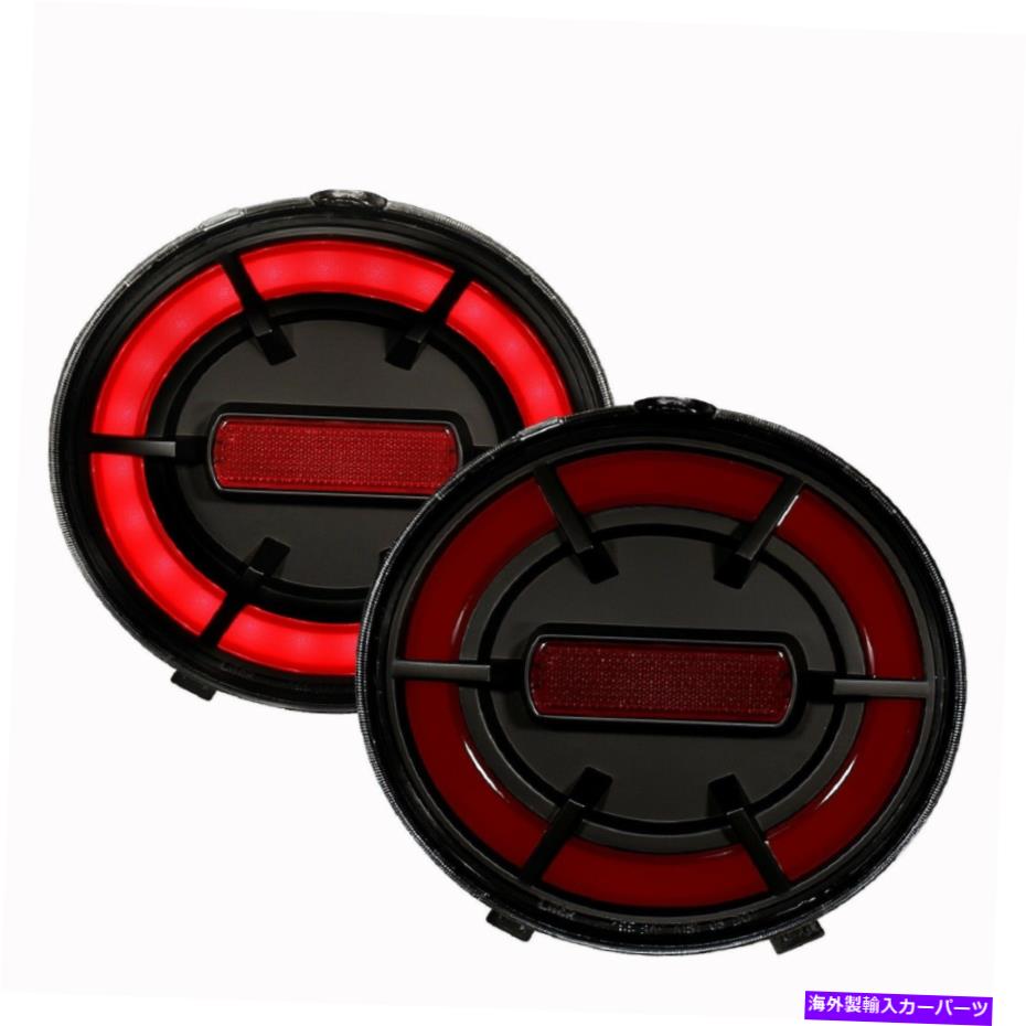 USテールライト ANZO 321342 LED赤と黒の背景G2は05-13シボレーコルベットのためのG2 Anzo 321342 Led Red and Black Tallights G2 for 05-13 Chevrolet Corvette【並行輸入品】