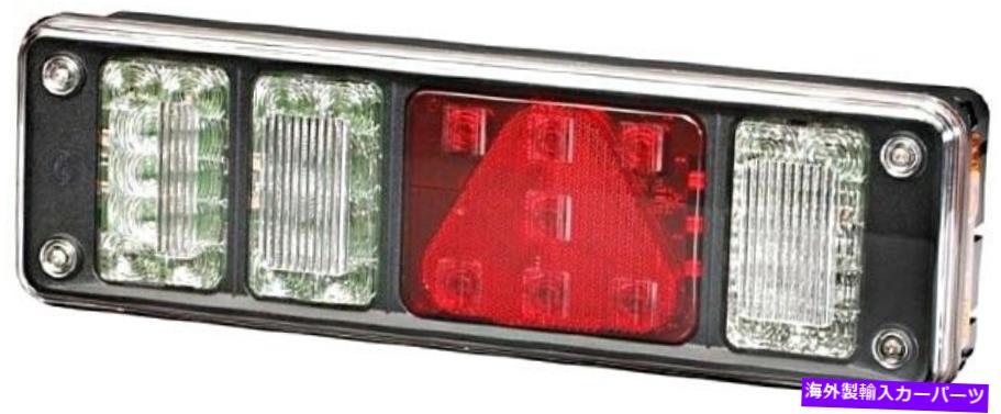USテールライト ヘラテールライト後部ランプ右LEDブラック24V 2VP340960-281 HELLA Tail Light Rear Lamp Right LED Black 24V 2VP340960-281【並行輸入品】