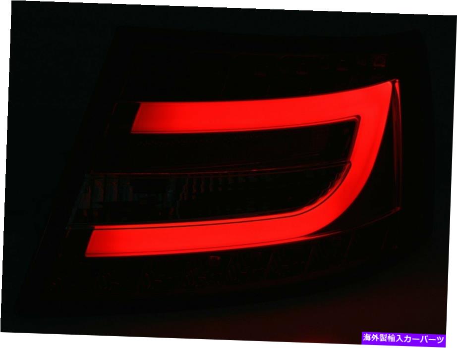USテールライト Audi A6 4F C6セダン04-08赤い煙LED 7ピン7ピングラリスFRAKT LD Baklykter for AUDI A6 4F C6 Sedan 04-08 Red Smoke LED 7 PIN 7PIN Gratis frakt LD【並行輸入品】