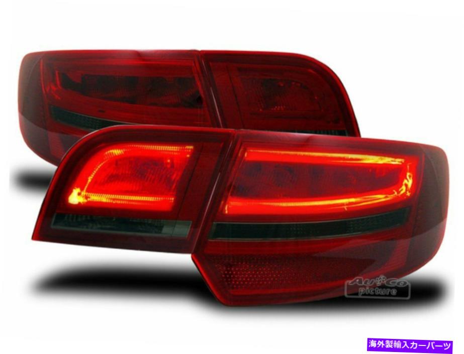 USテールライト Pilotos Traseros Para Audi A3 8PA 2004-2008 SportBack Rojo Humo LED US LDAUA8WP Pilotos traseros para AUDI A3 8PA 2004-2008 SPORTBACK Rojo Humo LED US LDAUA8WP【並行輸入品】