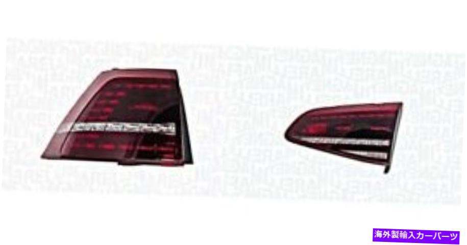 USテールライト VWゴルフMK7 5G0945208C 5G0945307D Magneti Marelliのための外側後の光のペアLED Outer Rear Light Pair LED For VW Golf Mk7 5G0945208C 5G0945307D MAGNETI MARELLI【並行輸入品】