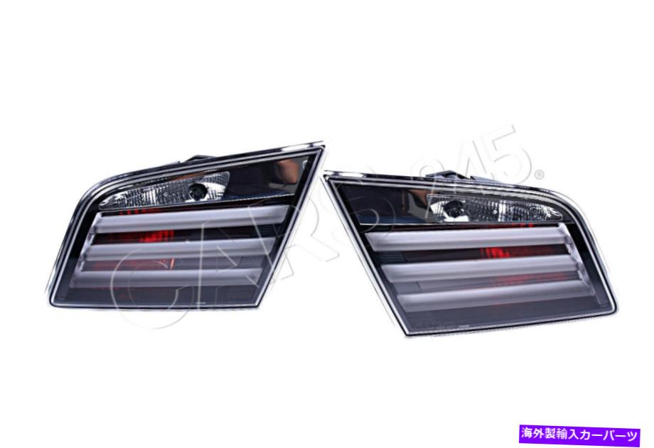 USテールライト BMW F10セダンホワイトライン後期左+右トランクふたライト純正2010- BMW F10 Sedan White Line Rear Left + Right Trunk Lid Lights Genuine 2010-【並行輸入品】