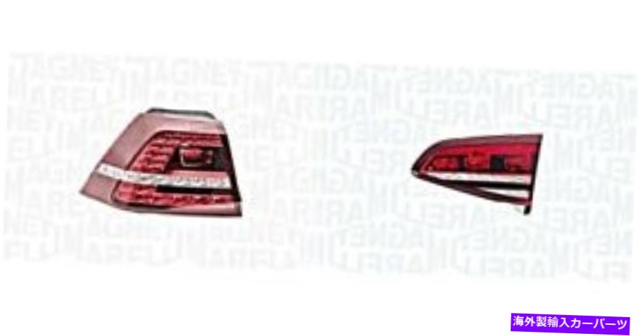 USテールライト VWゴルフMK7 5G0945208 5G0945308F Magneti Marelliのための外側後の光のペアLED Outer Rear Light Pair LED For VW Golf Mk7 5G0945208 5G0945308F MAGNETI MARELLI【並行輸入品】