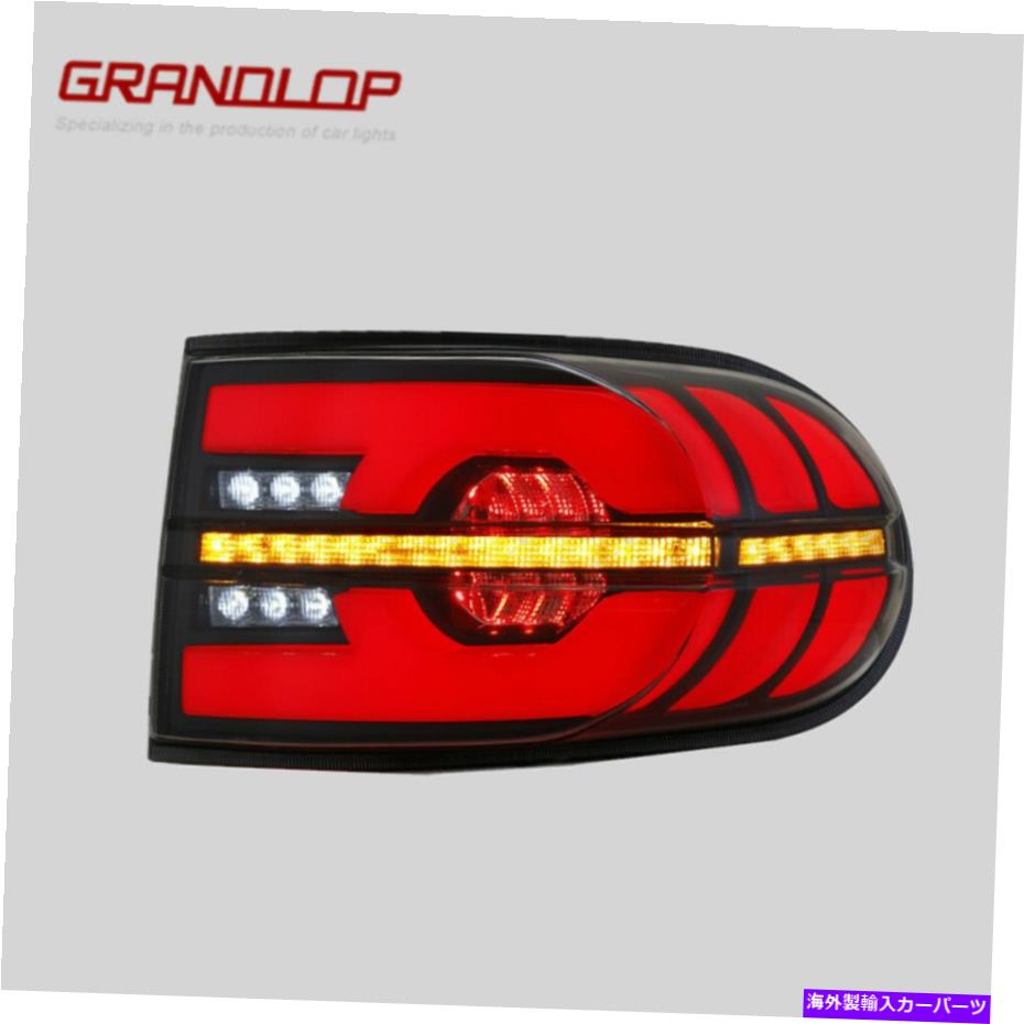 USテールライト トヨタFJクルーザー2007-2014リアランプアセンブリのためのLED順次テールライト LED Sequential Tail Lights For Toyota FJ Cruiser 2007-2014 Rear Lamps Assembly【並行輸入品】