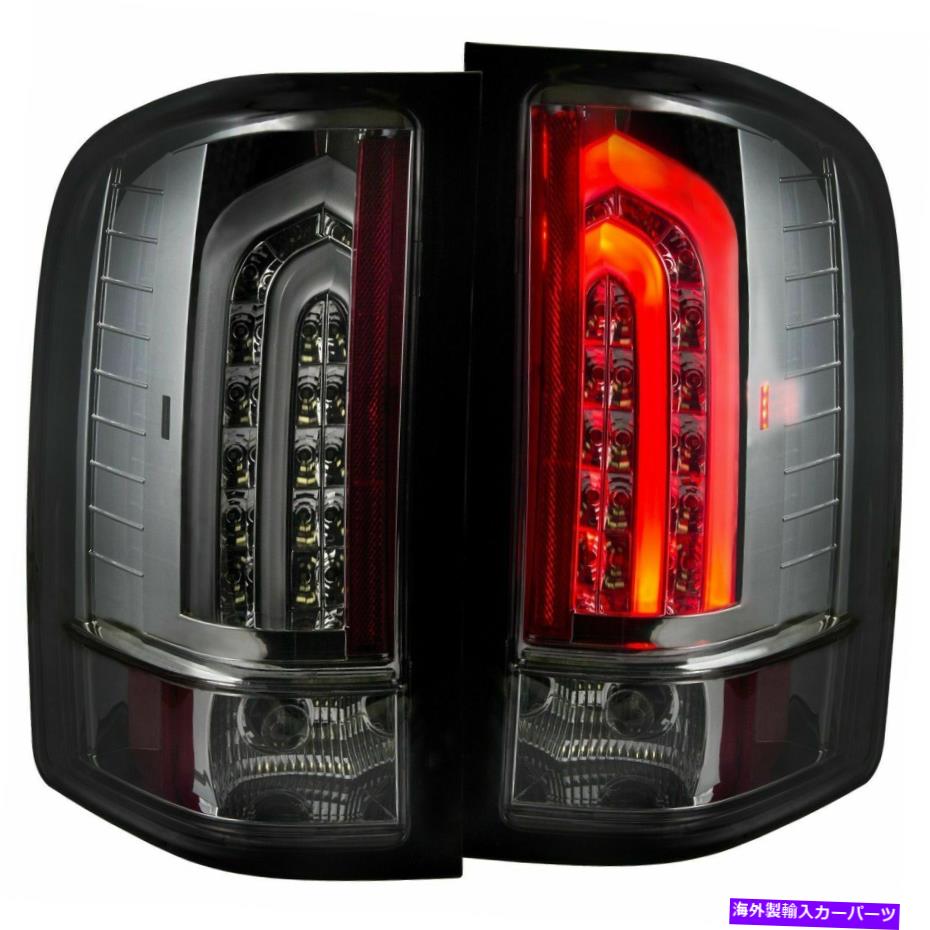USテールライト Anzo 311226 LEDテールライトアセンブリの煙レンズは2007-2013 Silverado 1500 Anzo 311226 LED Tail Light Assembly Smoke Lens For 2007-2013 Silverado 1500【並行輸入品】