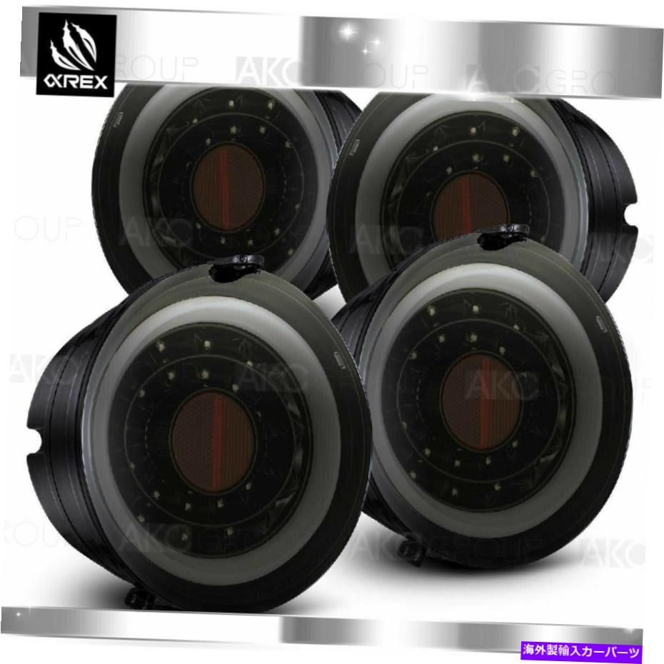 USテールライト 2005-2013シボレーコルベットC6 - ジェットブラックのためのAlpharex ProシリーズLED Taillights AlphaRex PRO-Series LED Taillights For 2005-2013 Chevy Corvette C6 - Jet Black【並行輸入品】
