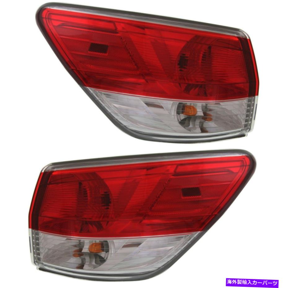 USテールライト 265503KA0A、265553KA0A CAPAドライバー＆旅客サイドLH RH用Nissan Pathfinder 265503KA0A, 265553KA0A CAPA Driver & Passenger Side LH RH for Nissan Pathfinder【並行輸入品】