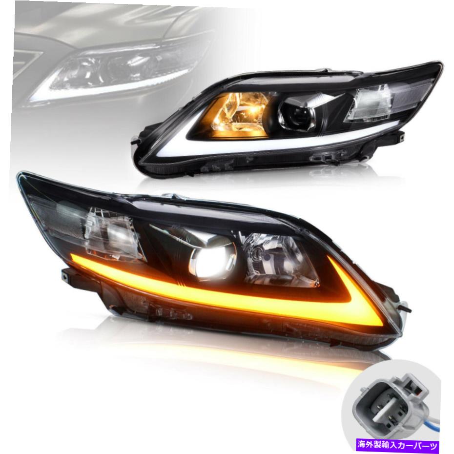 USテールライト トヨタカムリ2009-2011（米国タイプ）順次ランプの左+右ヘッドライト Left + Right Headlights FOR TOYOTA CAMRY 2009-2011 (US TYPE) Sequential Lamp【並行輸入品】