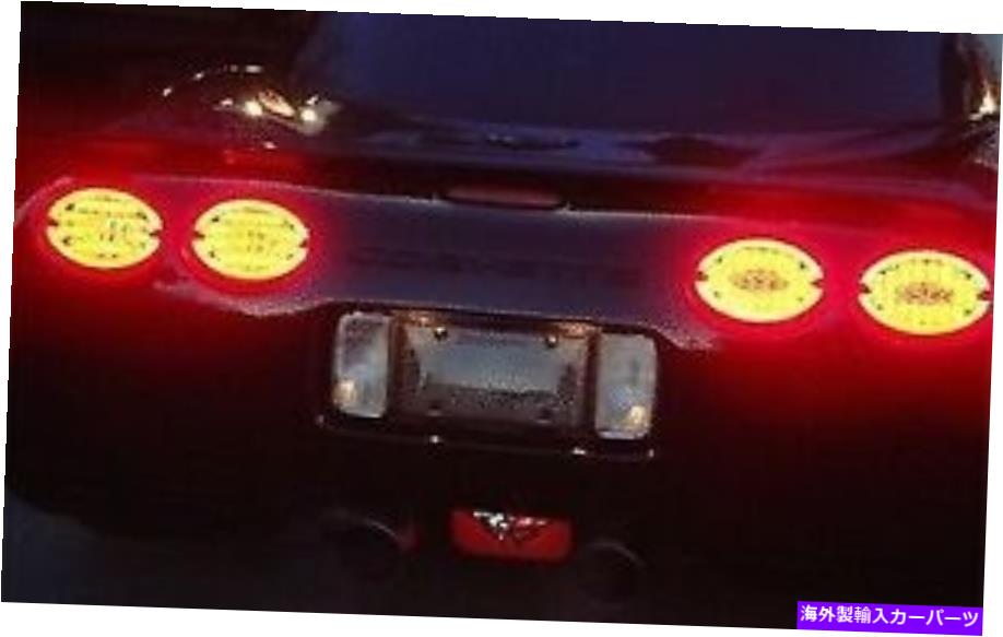 USテールライト コルベットC5 97-04 LEDテールライトハロースタイル Corvette C5 97-04 LED Tail Lights HALO STYLE【並行輸入品】|Us Custom Parts Shop USDM