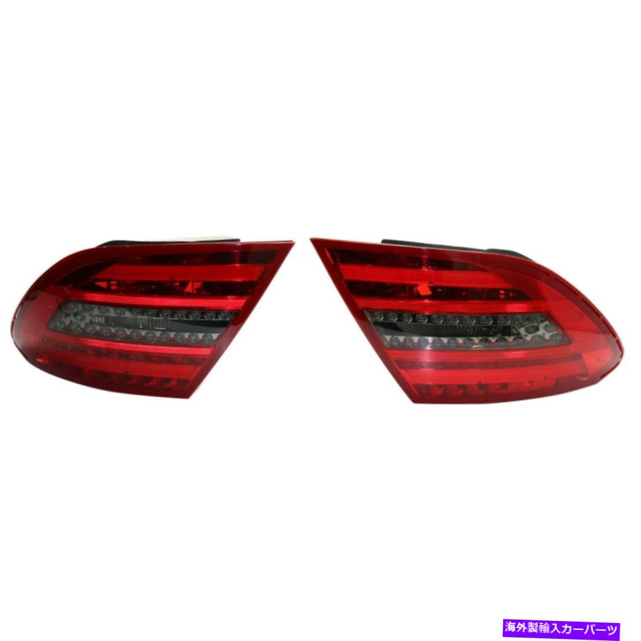 USテールライト 2012-2013 Mercedes-Benz C250のテールライト2ドライバーと助手席側のセット Tail Light For 2012-2013 Mercedes-Benz C250 Set of 2 Driver and Passenger Side【並行輸入品】