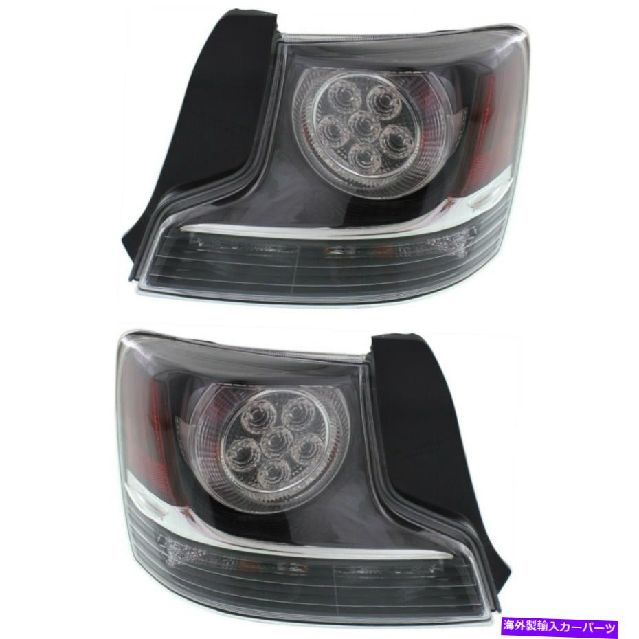 USテールライト 2014-2016 Scion TCクリアレンズW /電球2PCSのためのハロゲンテールライトセット Halogen Tail Light Set For 2014-2016 Scion tC Clear Lens w/ Bulbs 2Pcs【並行輸入品】