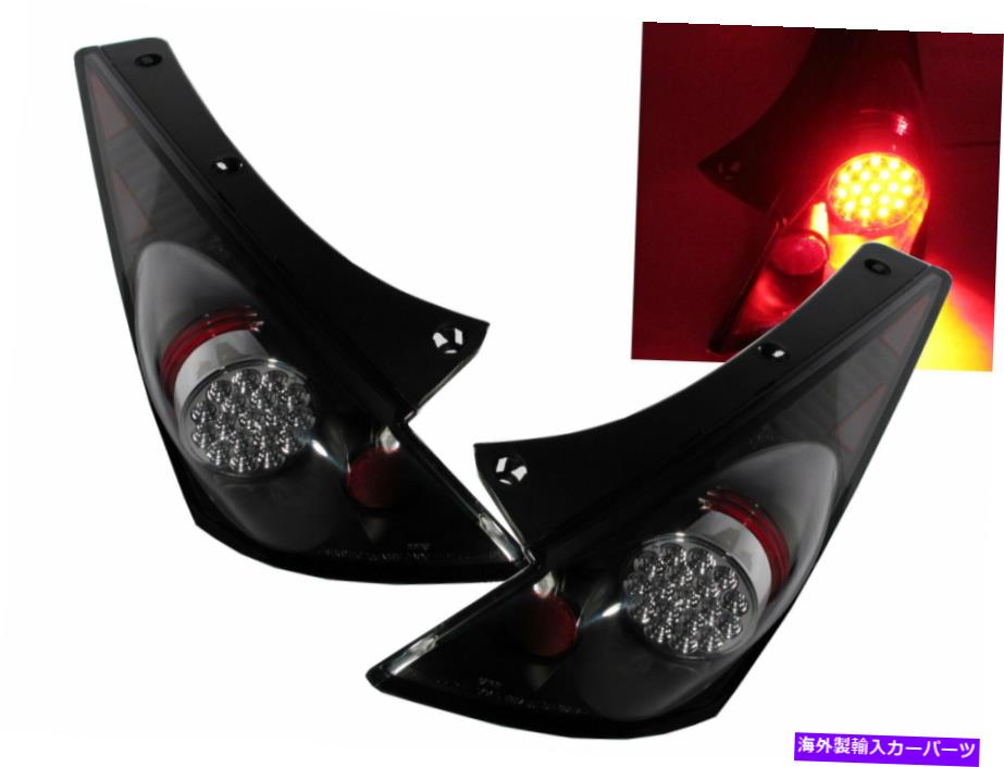 USテールライト 350ZフェアラディZ Z33 07-09クーペ/ロードスター2D LEDテールリアライトBK 350Z FAIRLADY Z Z33 07-09 Coupe/Roadster 2D LED Tail Rear Light BK for NISSAN【並行輸入品】
