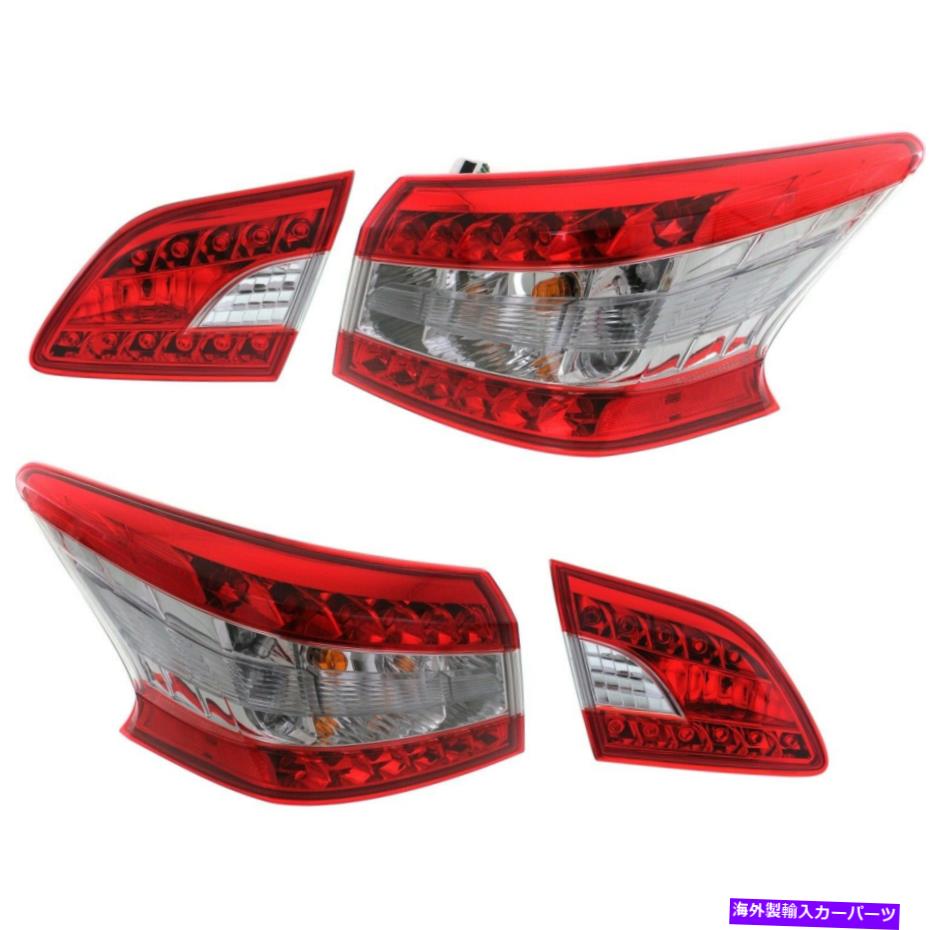 USテールライト 265503SG0A、265553SG0A、265503SH5A、265553SH5A CAPAドライバまたは助手席側 265503SG0A, 265553SG0A, 265503SH5A, 265553SH5A CAPA Driver or Passenger Side【並行輸入品】