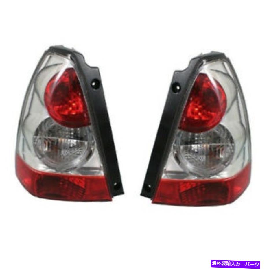 USテールライト 06 07 08 08フォレスター2.5L H4 Taillight TaillampリアブレーキライトW /電球セットペア 06 07 08 Forester 2.5L H4 Taillight Taillamp Rear Brake Light w/Bulb Set Pair【並行輸入品】