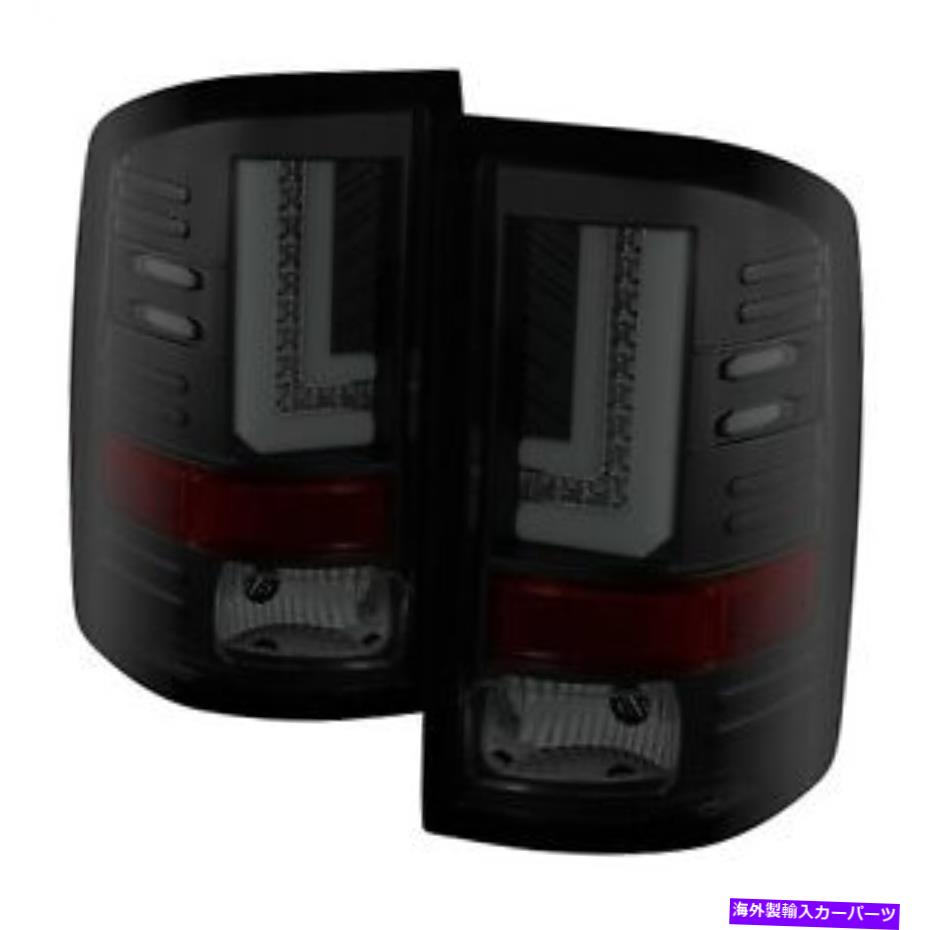 USテールライト 2015-2016 GMC Sierra 3500 HD Spyder Auto 5080707のためのLEDテールライト LED Tail Lights For 2015-2016 GMC Sierra 3500 HD Spyder Auto 5080707【並行輸入品】