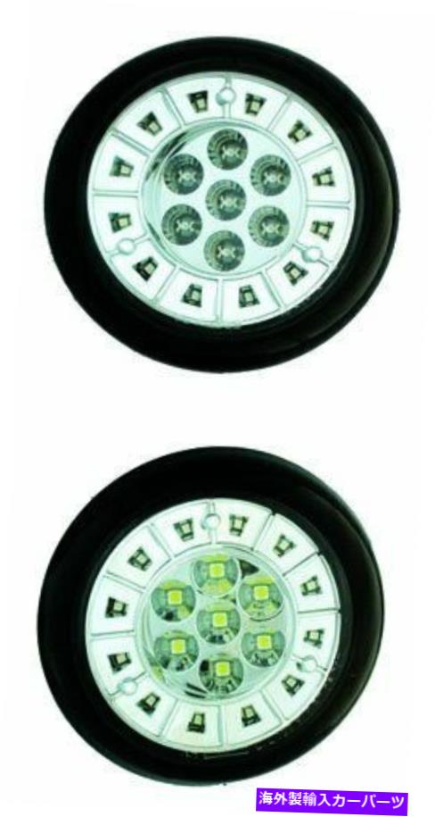 USテールライト IPCW LEDT-353CクリスタルクリアLEDテールランプ - ペア IPCW LEDT-353C Crystal Clear LED Tail Lamp - Pair【並行輸入品】