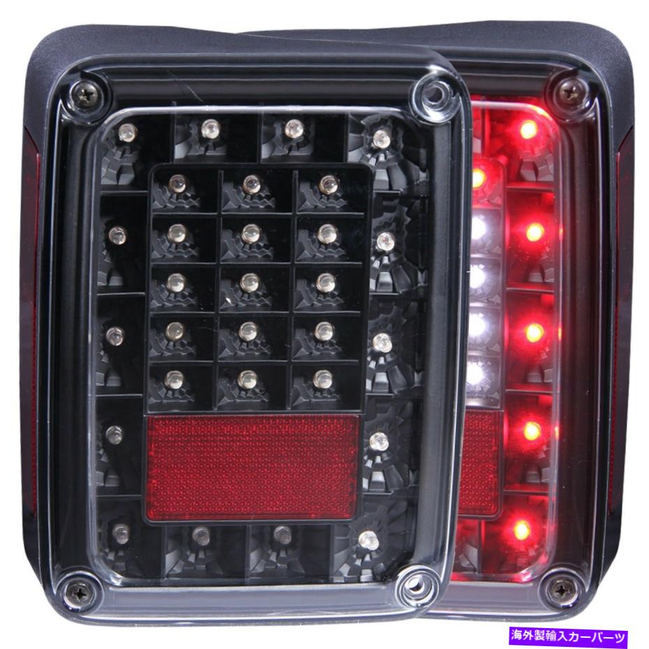 USテールライト Anzo USA 311212テールライトアセンブリ収集07-18ラングラー（JK） Anzo USA 311212 Tail Light Assembly Fits 07-18 Wrangler (JK)【並行輸入品】