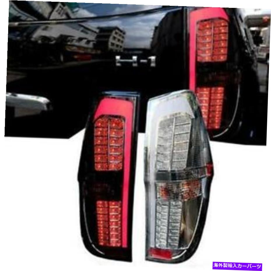 USテールライト Hyundai H1 Grand Starex Van 2009+ SkokブラックリアテールLEDライトランプ For Hyundai H1 Grand Starex Van 2009+ Smoke Black Rear Tail LED Light Lamp【並行輸入品】