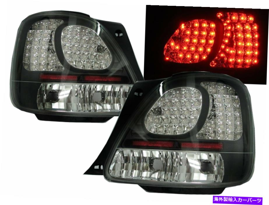 USテールライト GS300 / GS400 / GS430 S160 MK2 01-05 LexusのためのFacelift 4D LEDテールリアライトブラック GS300/GS400/GS430 S160 MK2 01-05 Facelift 4D LED Tail Rear Light Black for LEXUS【並行輸入品】