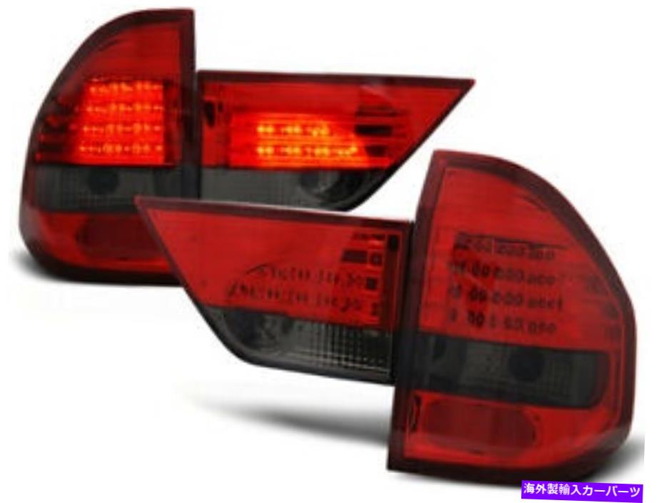 USテールライト BMW X3 E83 SUV 2004 2004 2006 VR-667テールライトレッドスモーク LED rear lights for BMW X3 E83 Suv 2004 2005 2006 VR-667 Tail Light Red Smoke【並行輸入品】