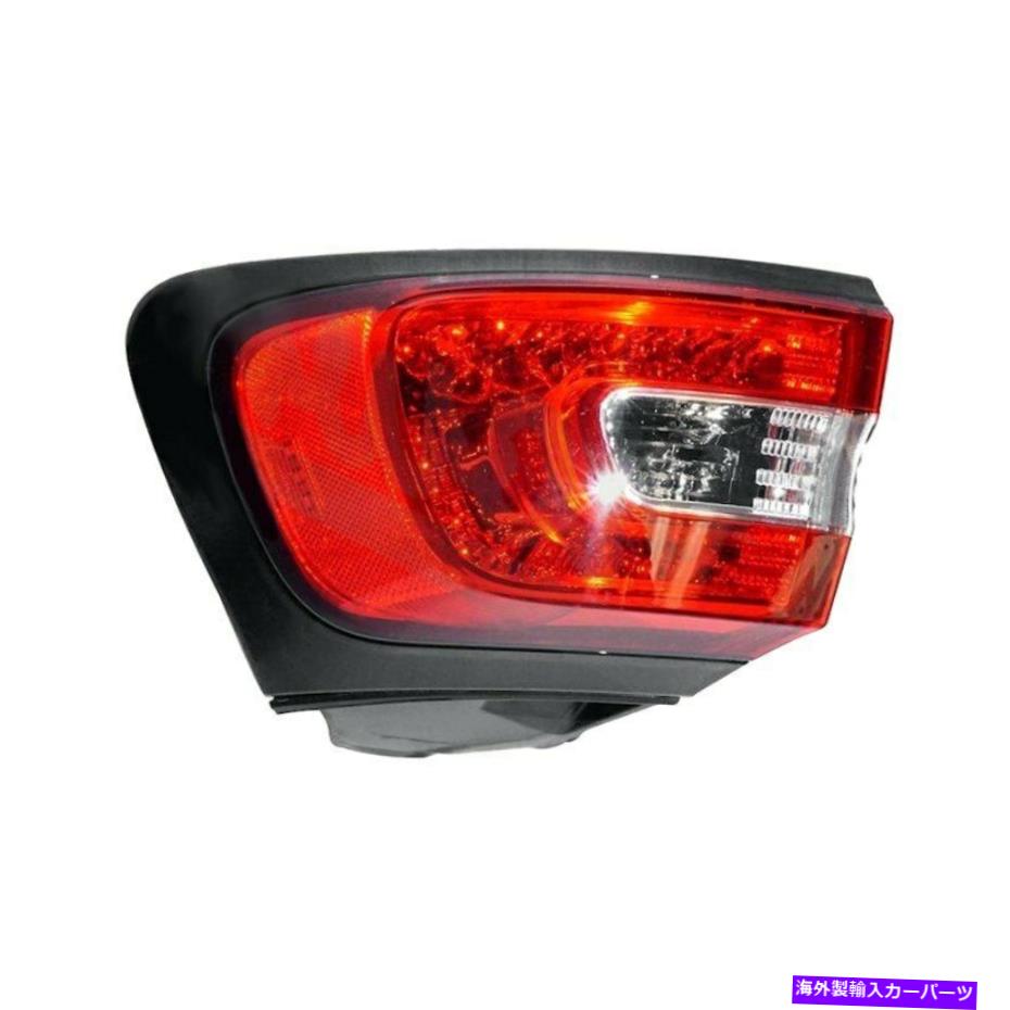 USテールライト ジープチェロキー14-18クラウン助手席側外装テールライト For Jeep Cherokee 14-18 Crown Passenger Side Outer Replacement Tail Light【並行輸入品】