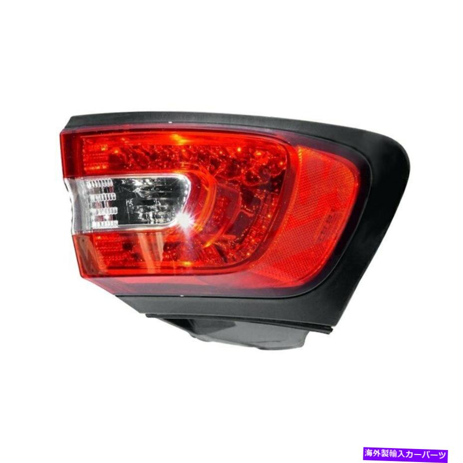 USテールライト JEEPチェロキー14-18クラウンドライバーサイド外部交換テールライト For Jeep Cherokee 14-18 Crown Driver Side Outer Replacement Tail Light【並行輸入品】