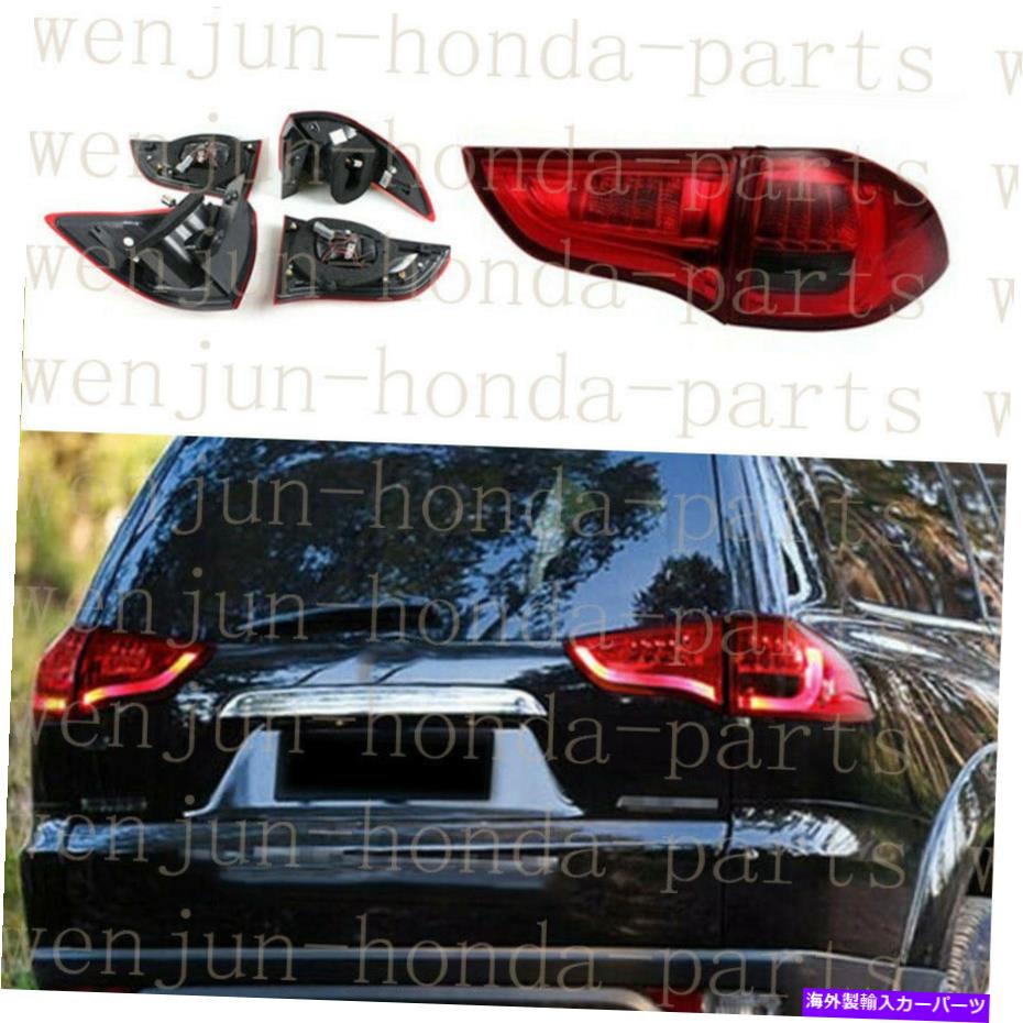 USテールライト 1ペアテールライトアッセイLED三菱パジェロ/ Montero Sport 2011 1 Pair Tail Lights Assy LED Refit For Mitsubishi Pajero / Montero Sport 2011【並行輸入品】