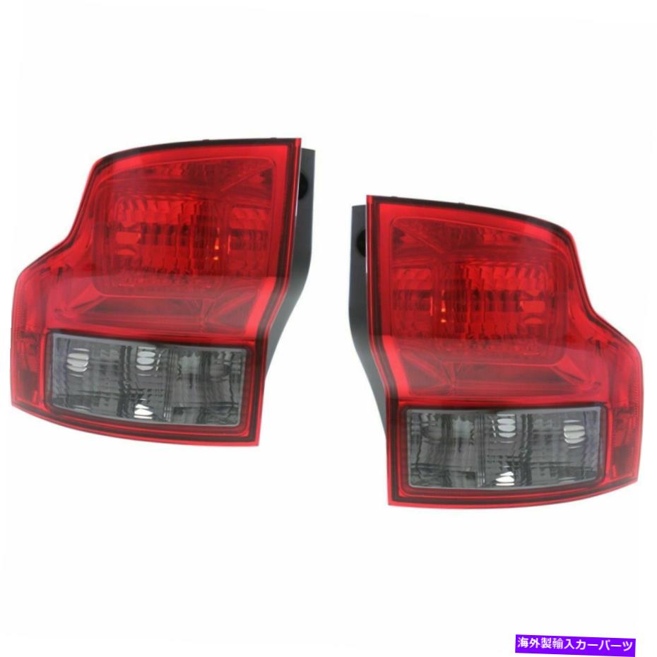USテールライト 2テールライトレンズとハウジングのドライバー＆旅客サイドセットホンダ要素 Driver & Passenger Side Set Of 2 Tail Light Lens and Housing Fits Honda Element【並行輸入品】