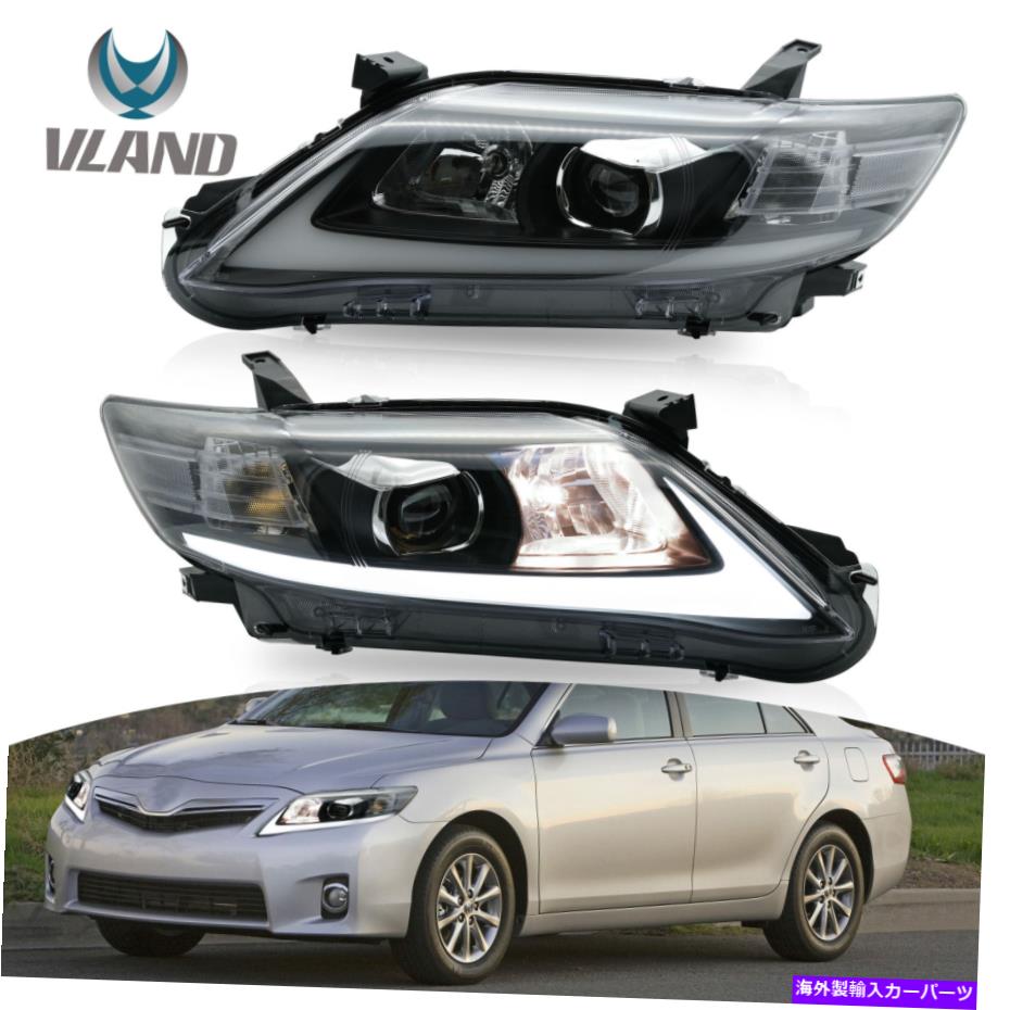 USテールライト Vland LEDヘッドライトコーナーターンシグナルライト09-11（アメリカタイプ） Vland LED Headlight Corner Turn Signal Lights For TOYOTA CAMRY 09-11 (USA TYPE)【並行輸入品】