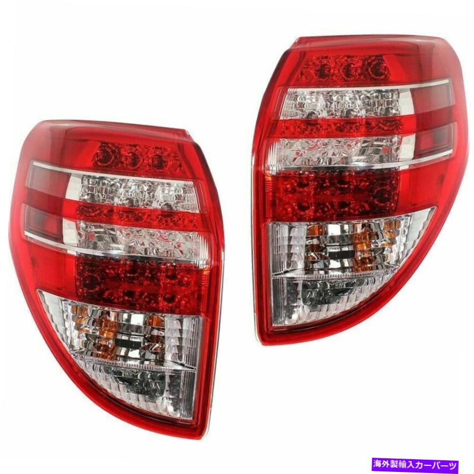 USテールライト 2テールライトアセンブリの運転手と助手席側セットトヨタRAV4フィット Driver And Passenger Side Set Of 2 Tail Light Assembly Fits Toyota RAV4【並行輸入品】|Us Custom Parts Shop USDM