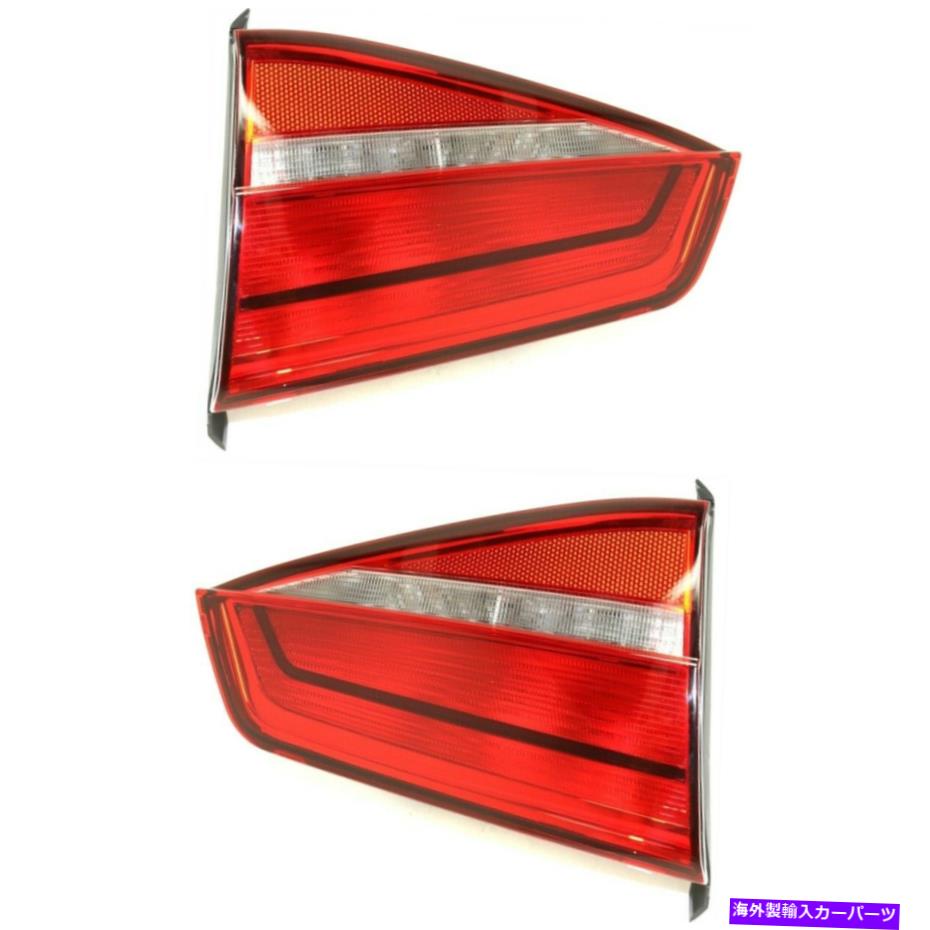 USテールライト テールライトランプVW LH＆RH Jetta 2015ペア用の2左右内側セット Tail Lights Lamps Set of 2 Left-and-Right Inside for VW LH & RH Jetta 2015 Pair【並行輸入品】