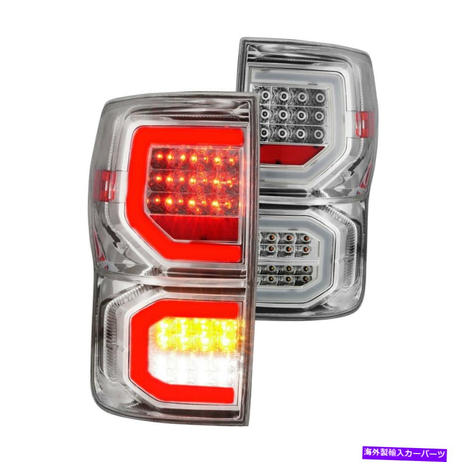 USテールライト トヨタツンドラ07-11 CG 03-TR07TLEDAC-C Chrome光ファイバLEDテールライト For Toyota Tundra 07-11 CG 03-TR07TLEDAC-C Chrome Fiber Optic LED Tail Lights【並行輸入品】