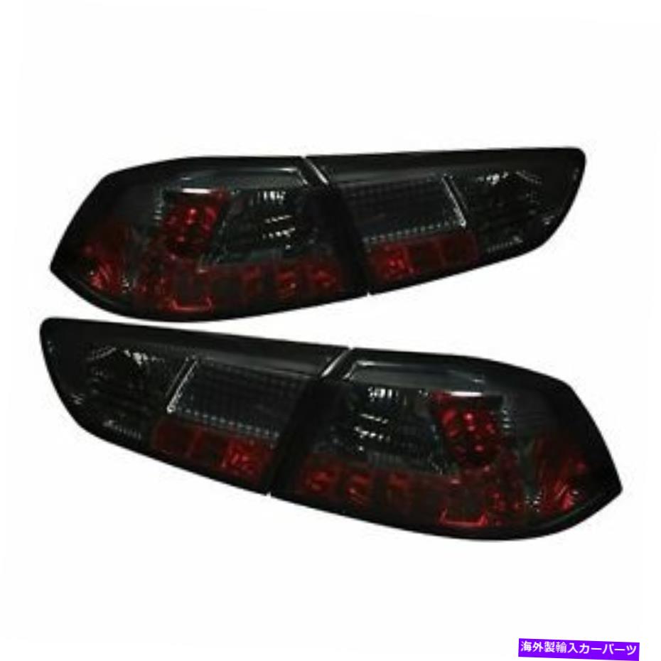 USテールライト Spyder Auto 5030399 LEDテールライトは2008-2014三菱ランサーにフィット Spyder Auto 5030399 LED Tail Lights Fits 2008-2014 Mitsubishi Lancer【並行輸入品】