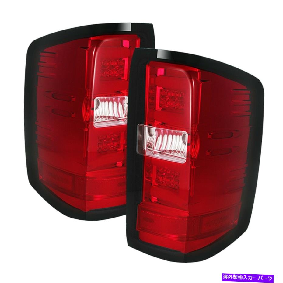 USテールライト Spyder Auto 5080011ライトバーLEDテールライトを導きました Spyder Auto 5080011 Light Bar LED Tail Lights【並行輸入品】