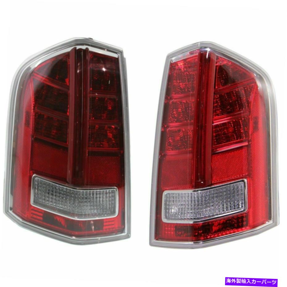 USテールライト 2テールライトアセンブリの運転手と助手席側セット2011-12クライスラー300 Driver And Passenger Side Set Of 2 Tail Light Assembly Fits 2011-12 Chrysler 300【並行輸入品】