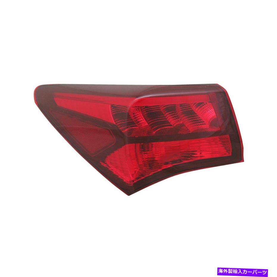 USテールライト Acura TLX 15-17 Pacific Best P20048運転者側の外側の取り替えテールライト For Acura TLX 15-17 Pacific Best P20048 Driver Side Outer Replacement Tail Light【並行輸入品】｜Us Custom Parts Shop USDM