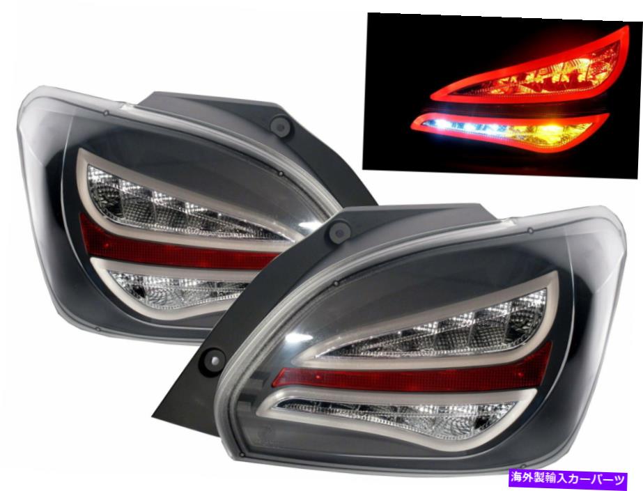 USテールライト スペーススター2012-2014 LEDテールリアライトランプハッチバックキーブラックMitsubishi SPACE STAR 2012-2014 LED Tail Rear Light Lamp HATCHBACK KEY BLACK for MITSUBISHI【並行輸入品】