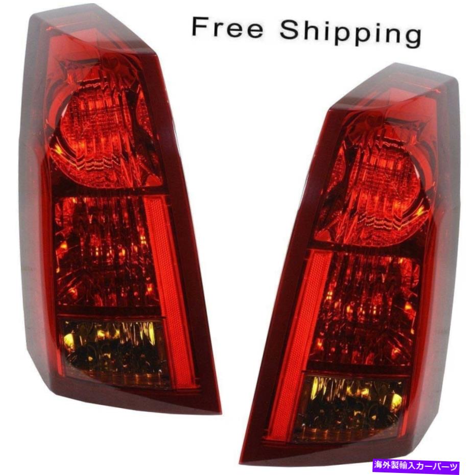 USテールライト テールランプアセンブリセット2ドライバー＆旅客サイドフィットCADILLAC CTS 2003-2004 Tail Lamp Assembly Set of 2 Driver & Passenger Side Fits Cadillac CTS 2003-2004【並行輸入品】｜Us Custom Parts Shop USDM