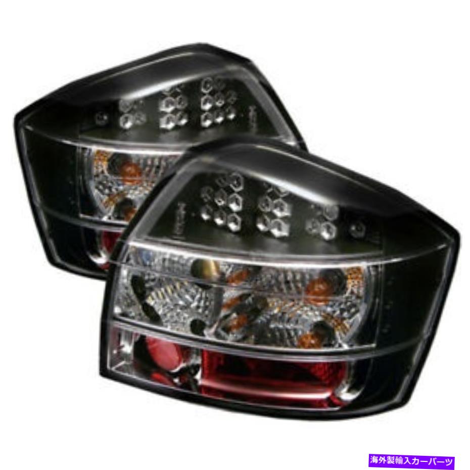 USテールライト Audi A4 02-05 LEDテールライトブラックALT-YD-AA402-LED-BK - SPY5000026 Spyder for Audi A4 02-05 LED Tail Lights Black ALT-YD-AA402-LED-BK - spy5000026【並行輸入品】