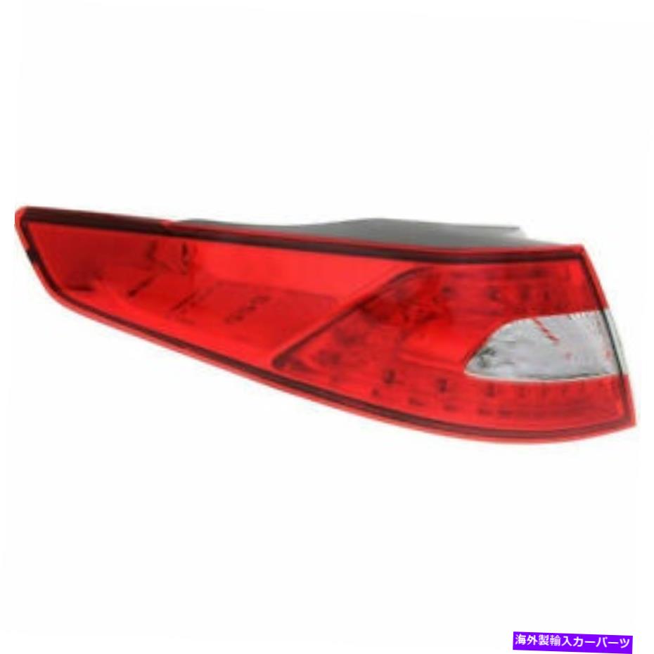 USテールライト 新しいLHサイドアウターテールランプアセンブリLEDタイプフィット2011-13 KIA Optima KI2804113 New LH Side Outer Tail Lamp Assembly LED Type Fits 2011-13 Kia Optima KI2804113【並行輸入品】