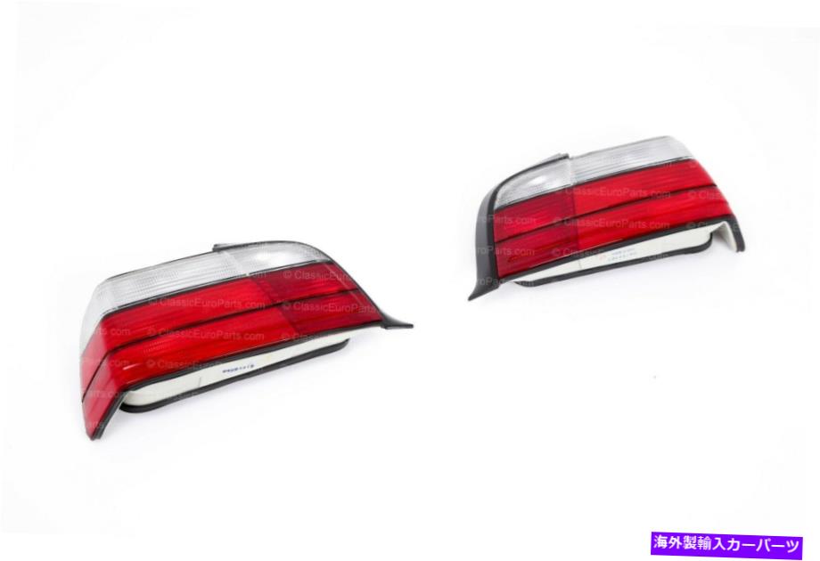 USテールライト BMW E36クーペEuro Red Clear Taillights 316 318 320 323 325 328 M3 BMW E36 Coupe EURO RED CLEAR TAILLIGHTS 316 318 320 323 325 328 M3【並行輸入品】