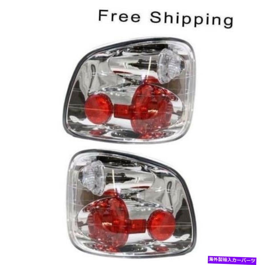 USテールライト テールランプレンズとハウジングセットの2 LH&RHサイドフィットF-150 F-150遺産 Tail Lamp Lens and Housing Set of 2 LH & RH Side Fits Ford F-150 F-150 Heritage【並行輸入品】|Us Custom Parts Shop USDM