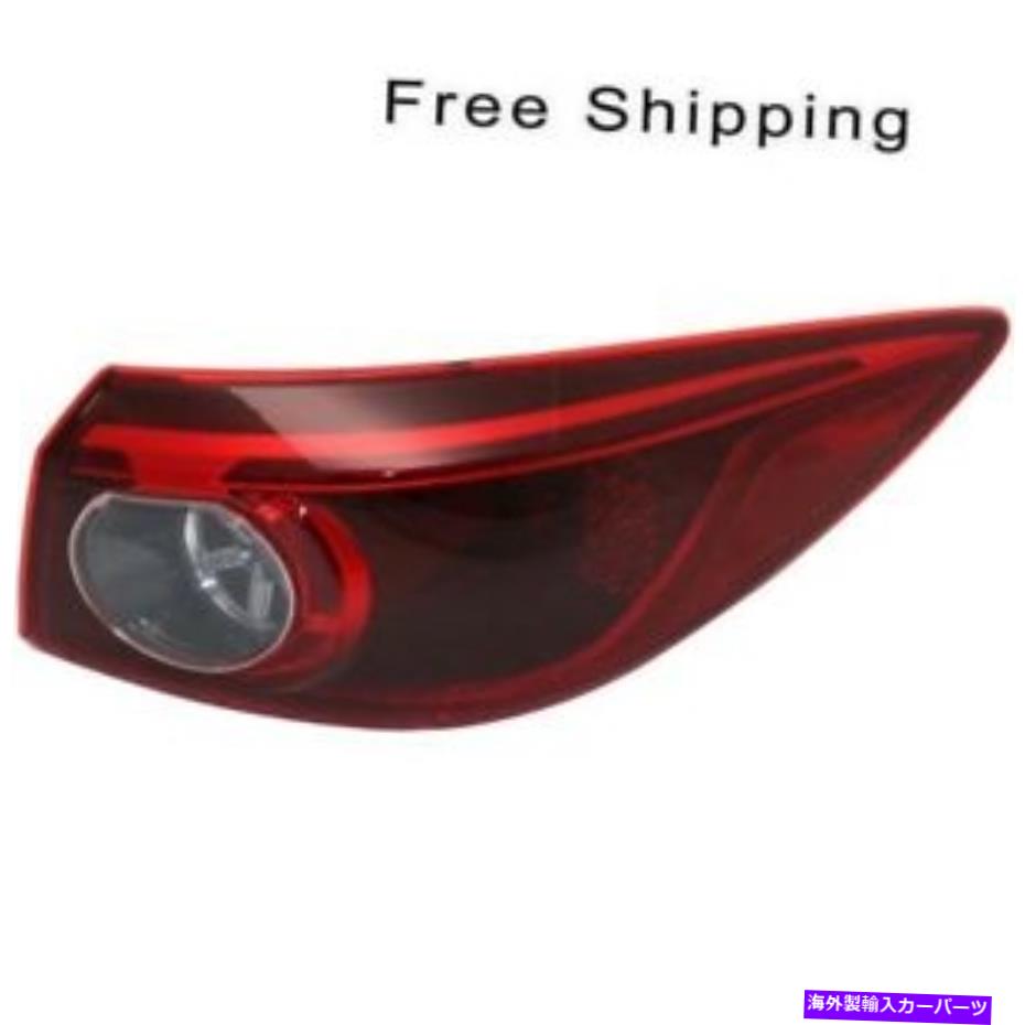 USテールライト LEDタイプテールランプアセンブリRHサイドアウターフィットマツダ3セダン2014 MA2805114 LED Type Tail Lamp Assembly RH Side Outer Fits Mazda 3 Sedan 2014 MA2805114【並行輸入品】