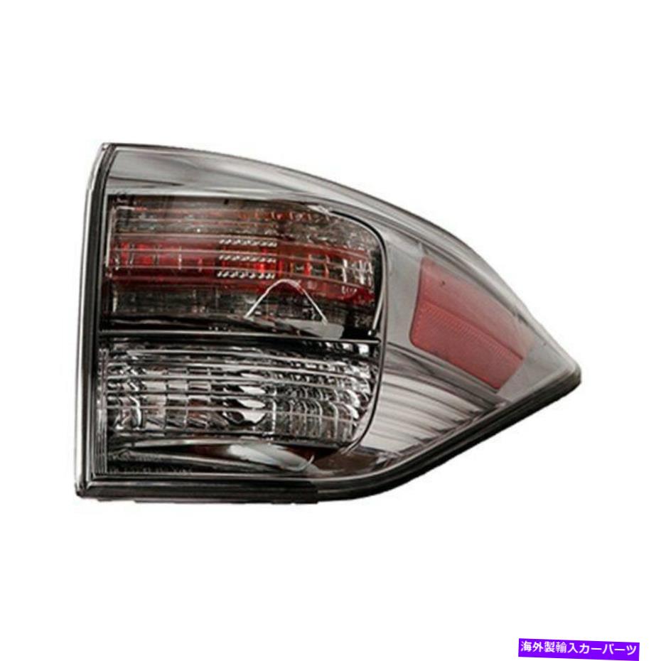 USテールライト レクサスRX350 10-12テールライトレンズとハウジング助手席側アウター用 For Lexus RX350 10-12 Tail Light Lens and Housing Passenger Side Outer【並行輸入品】